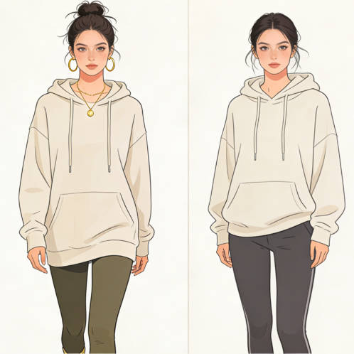 Hoodie and Leggings Done Right