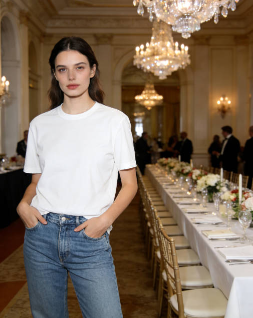 White or cream-colored clothing is generally best avoided